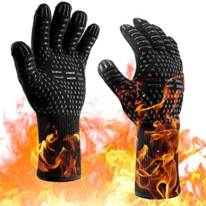 Heat Resistant Glove - قفازات الشواء المقاومة للحرارة العالية 500-800