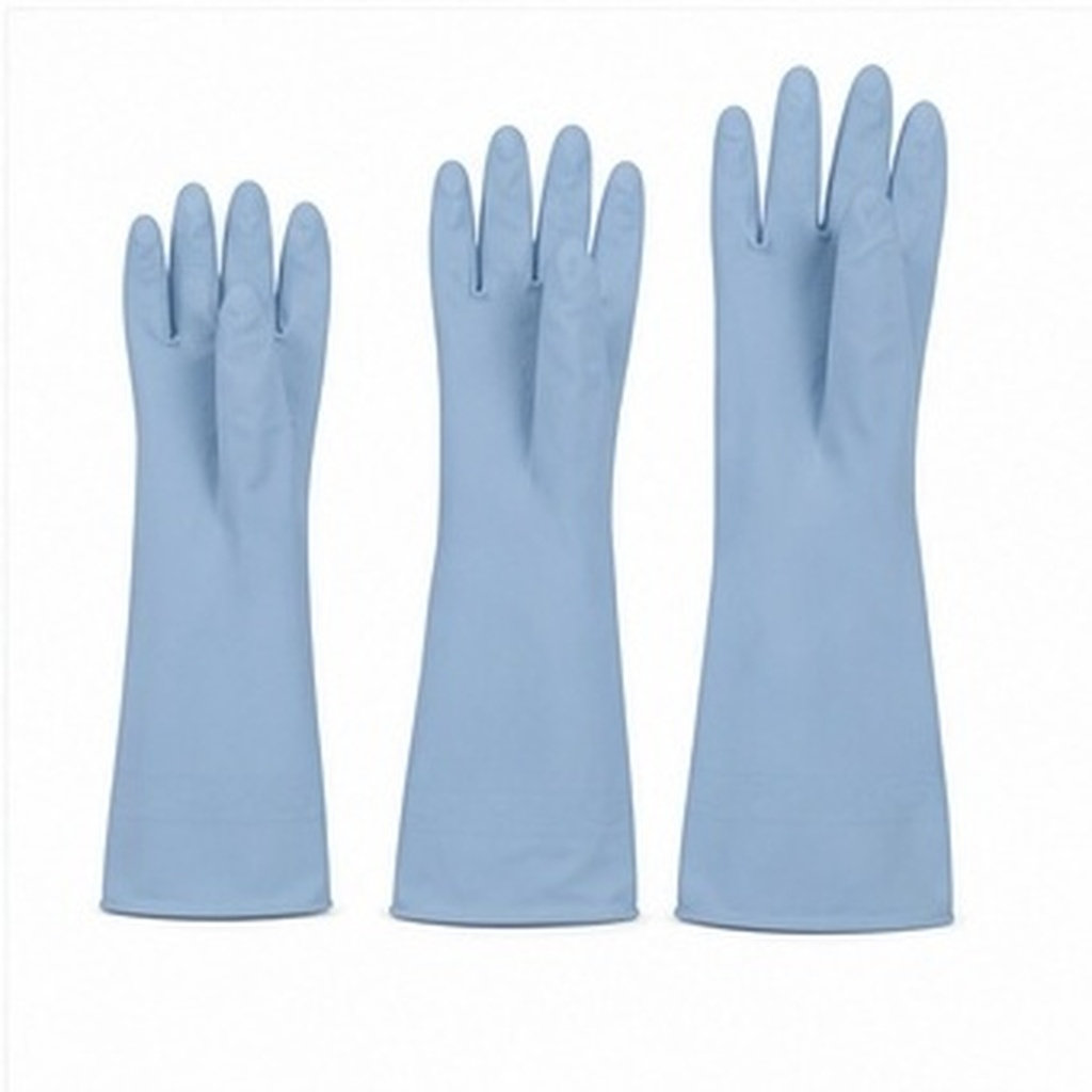 Dish Glove Rubber - 3 أزواج من قفازات غسيل الأطباق
