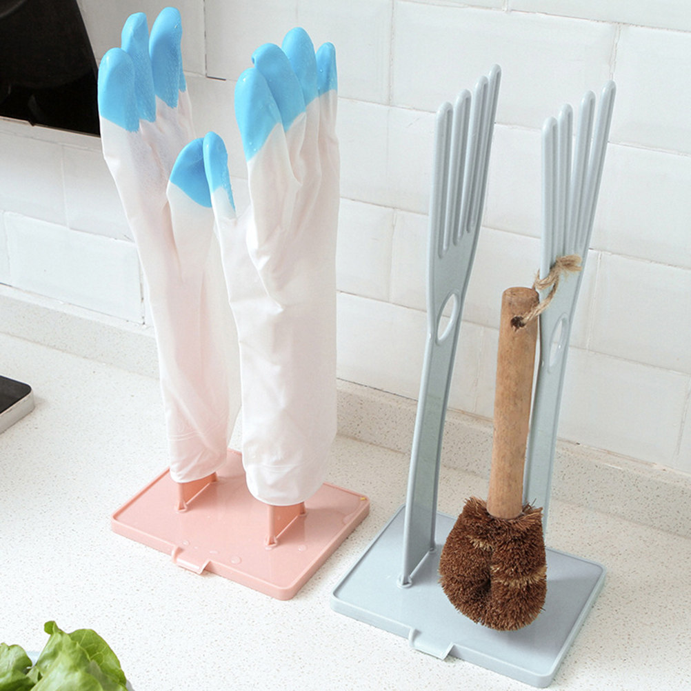 رف تصريف حوض المطبخ متعدد الوظ - مراجعة Dish Glove Rubber وسعره