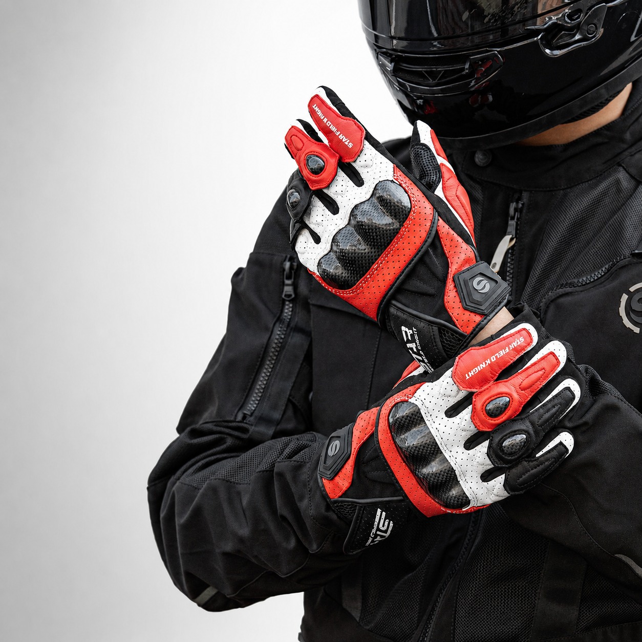 قفازات دراجات نارية صيفية للرج - مراجعة Motorcycle Glove Knuckle وسعره