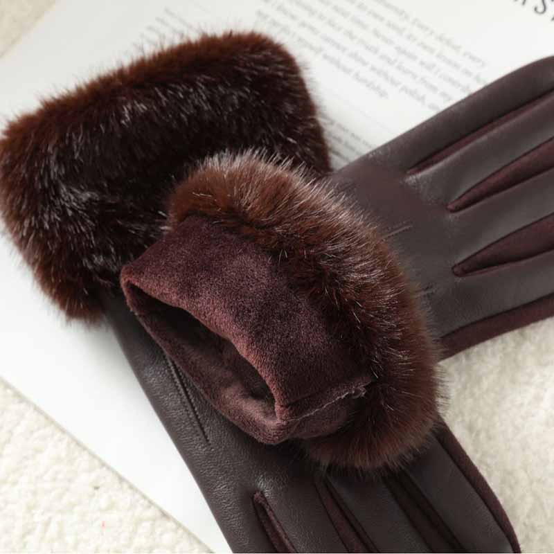 قفازات شتوية فاخرة للنساء مصنو - مراجعة Leather Driving Glove وسعره