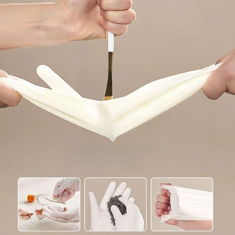 قفازات غسيل الأطباق من النتريل - مراجعة Dish Glove Rubber وسعره