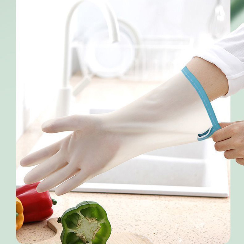 قفازات غسيل الأطباق من النتريل - مراجعة Dish Glove Rubber وسعره